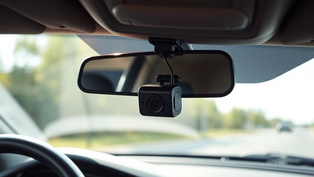 proper dash cam placement