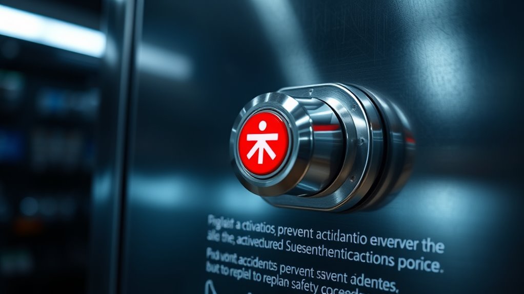 proper emergency lock activation