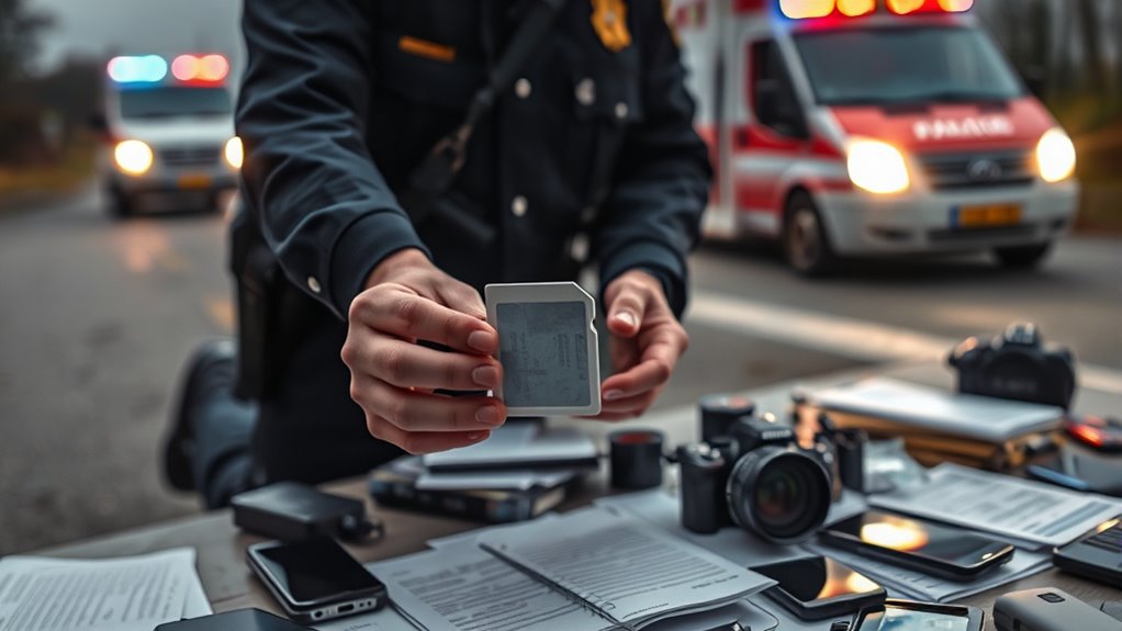 proper evidence handling procedures