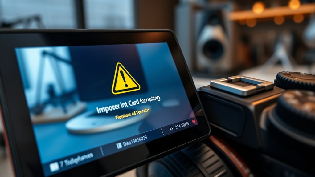 proper formatting prevents data loss