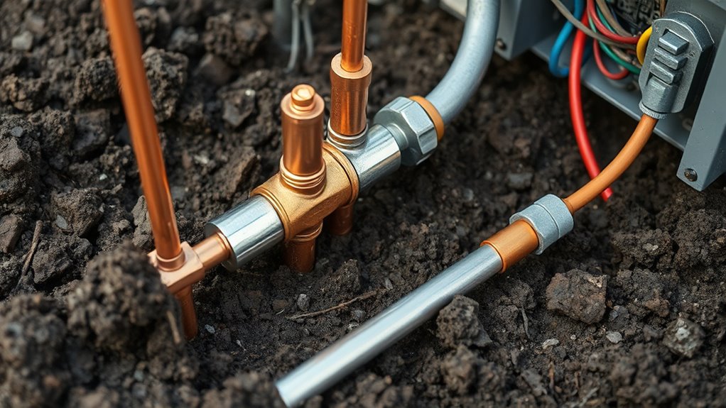 proper grounding electrode installation