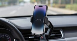 proper phone mount placement