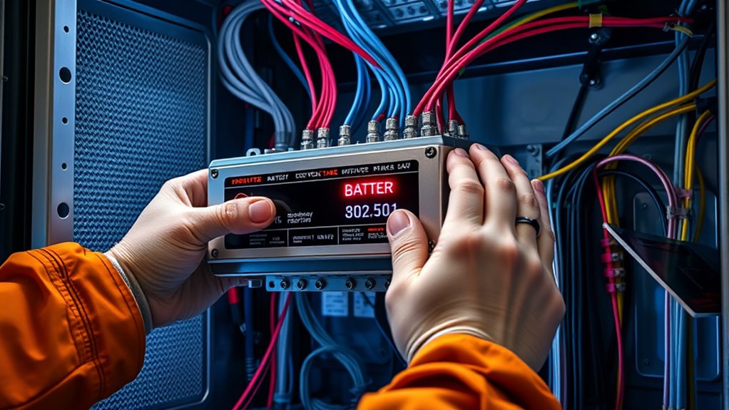 proper safe battery installation