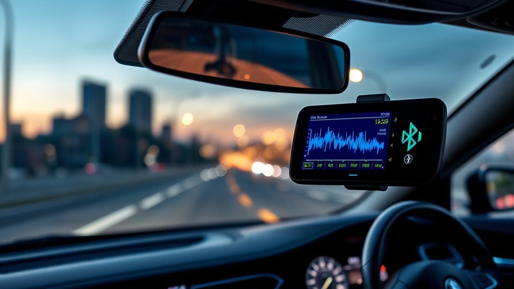 radar detector bluetooth features