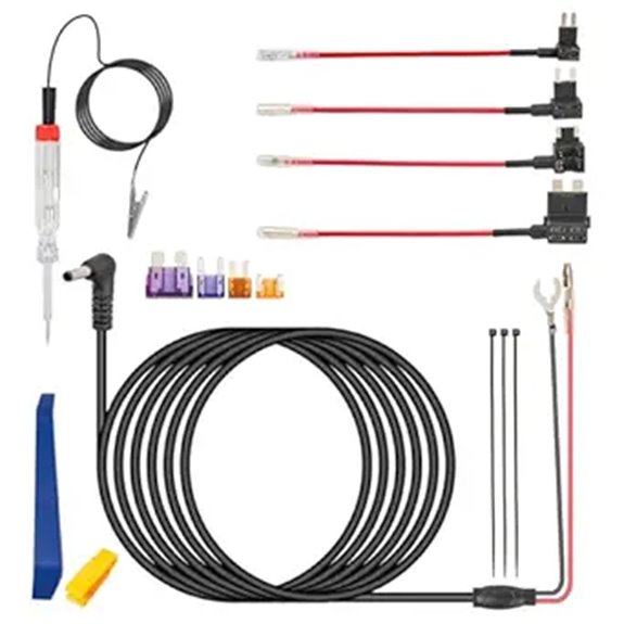 EWAY Radar Detector Hardwire Kit (13FT)