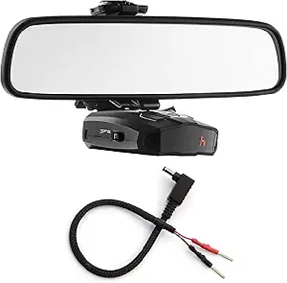 Radar Mount & Wire for Cobra Radar Detectors