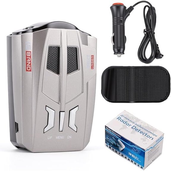 Car Radar Detector with GPS and Voice Alerts