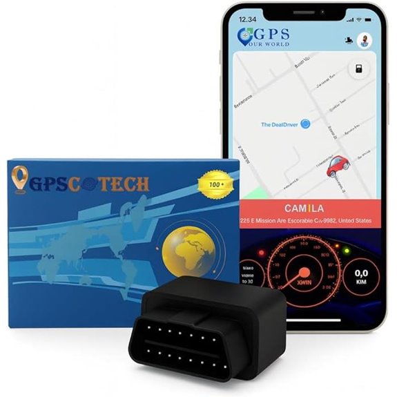 OBD2 Car GPS Tracker with Real-Time 4G Tracking