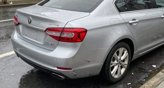 rear end collision evidence