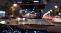 rearview mirror dash cam options