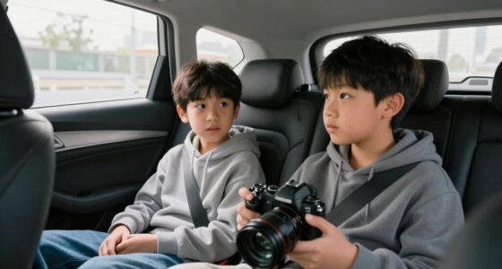recording minors in vehicles