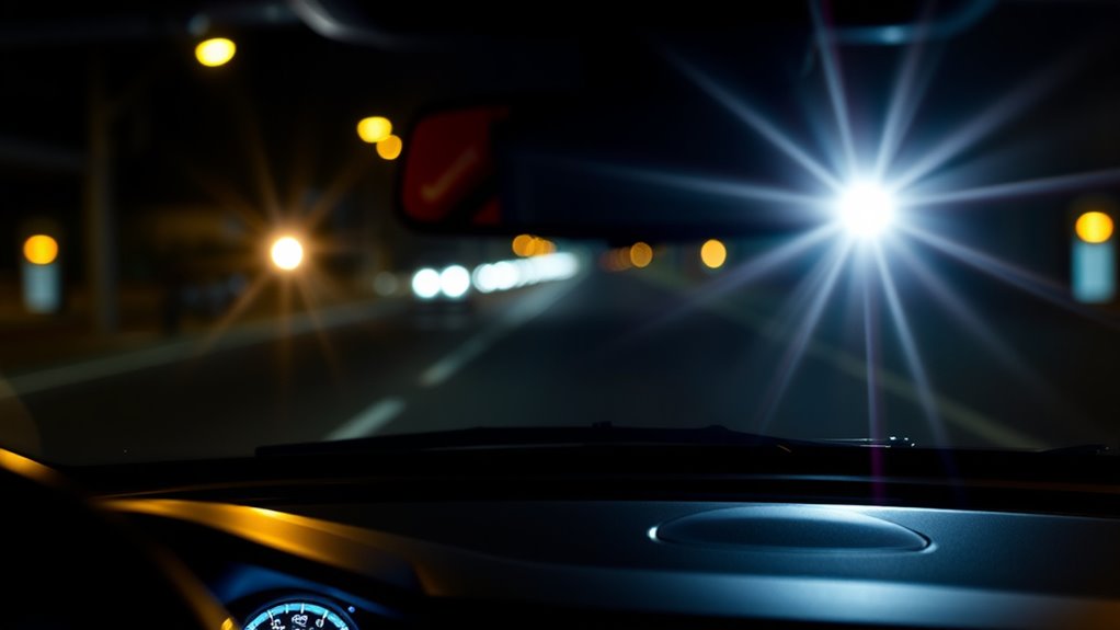 reduce interior light glare