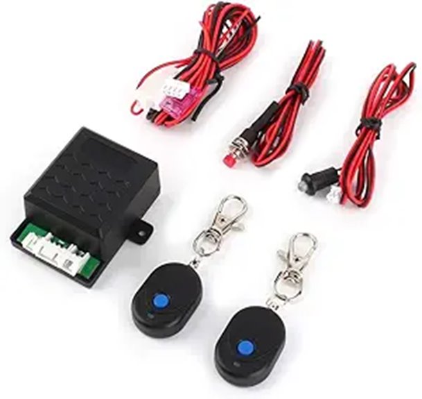 Car Immobilizer Anti-Theft System with Remote
