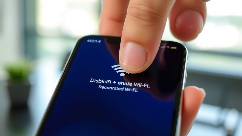 reset and reconnect wi fi