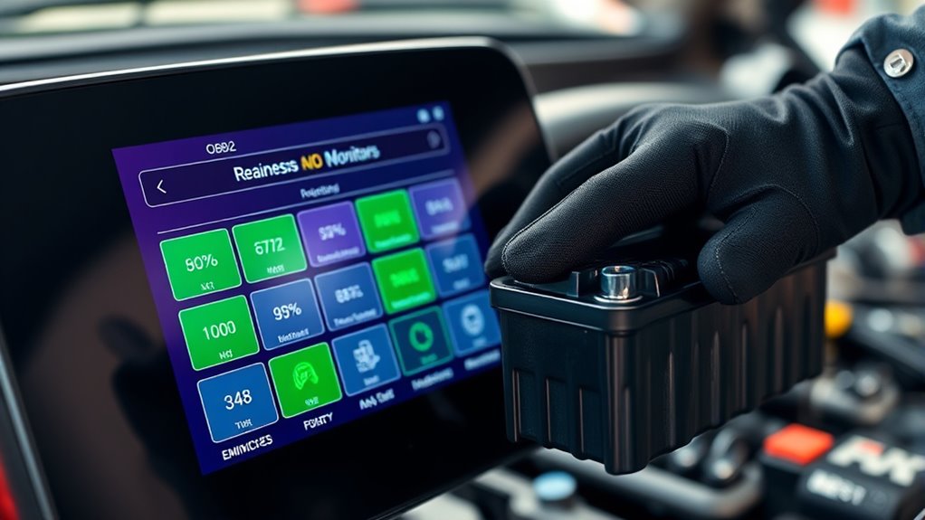 reset vehicle readiness monitors