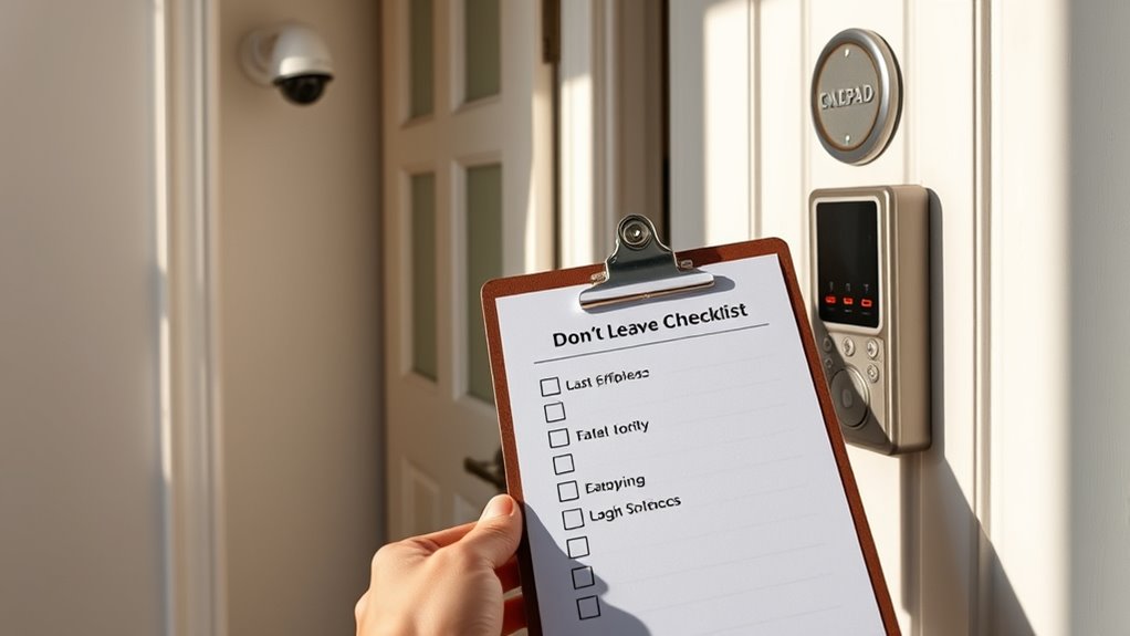 routine home security checks