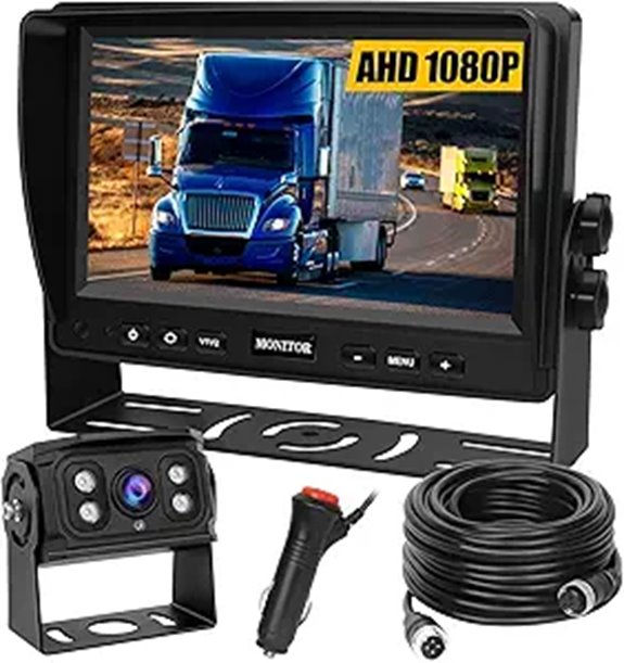 Backup Truck RV Camera with 7 Screen and Night Vision