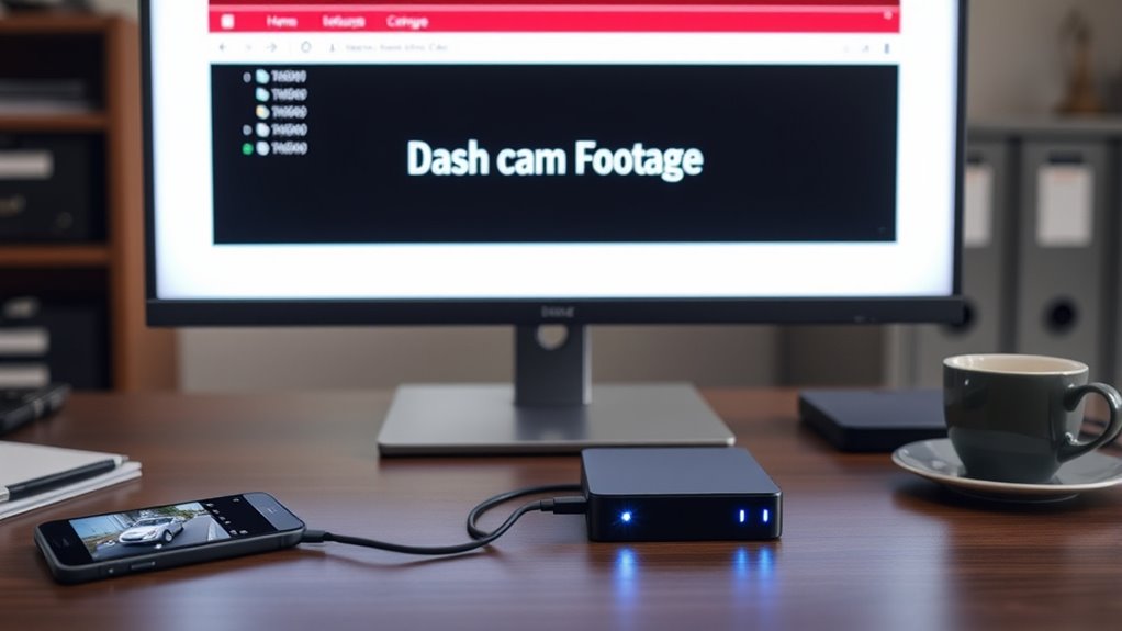 save backup organize footage