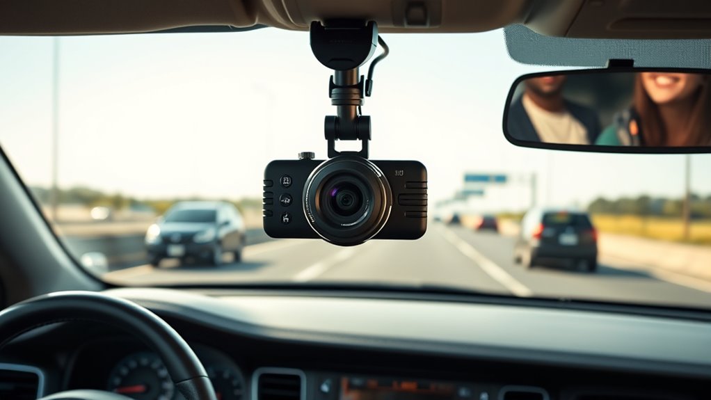 secure adjustable dash cam mount