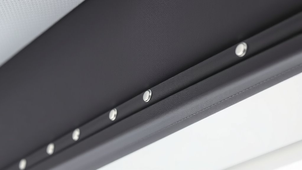 secure fabric with staples