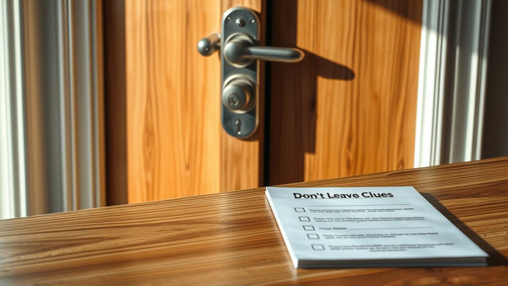 secure locks and doors