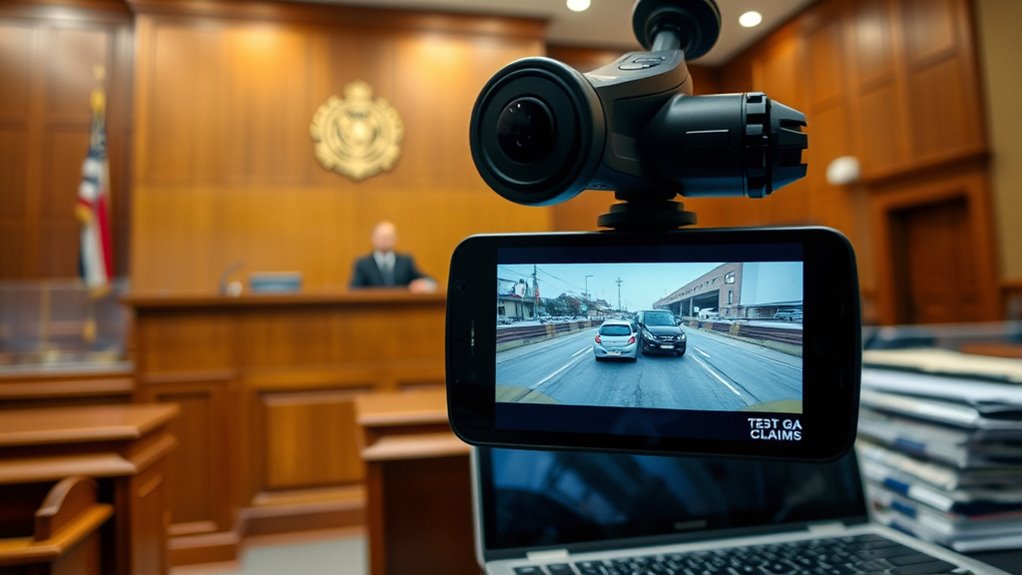 securely export dash cam footage