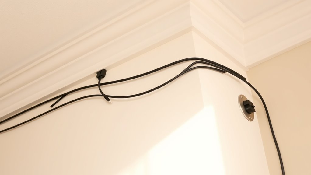 securely route cables neatly