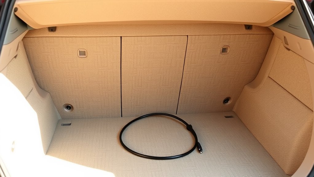 securely route factory wiring