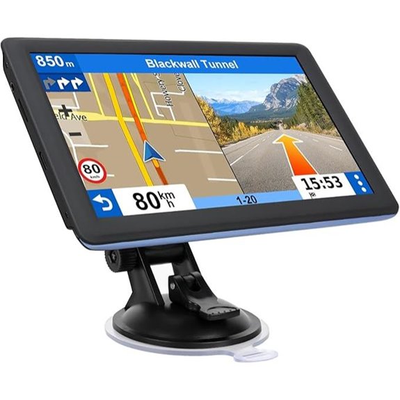 7 GPS Navigator with Maps and Voice Guidance