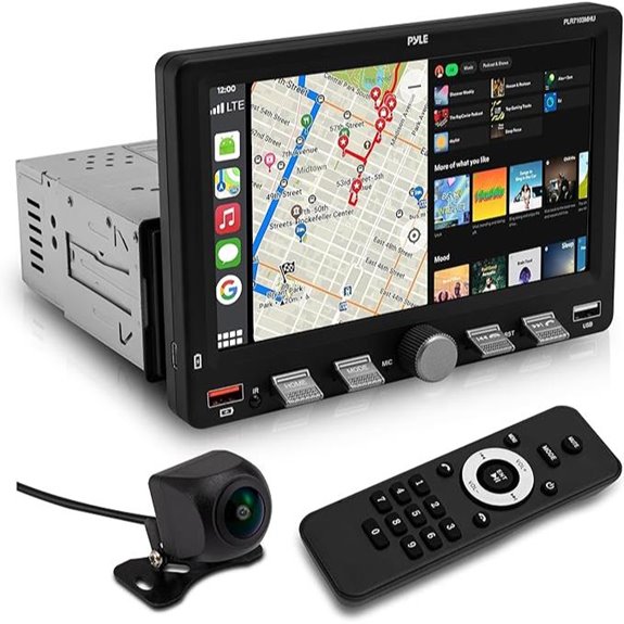 Pyle 7 Touchscreen Car Stereo with Backup Camera
