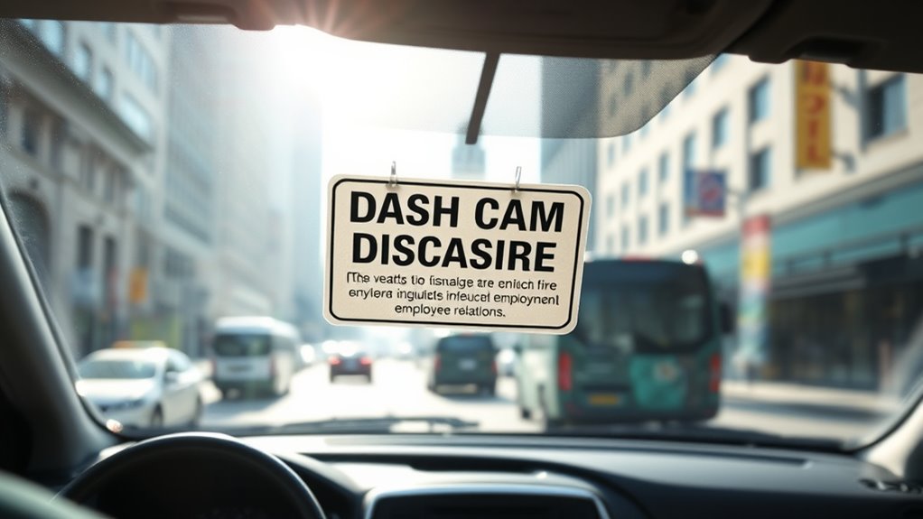 signage enhances fleet safety