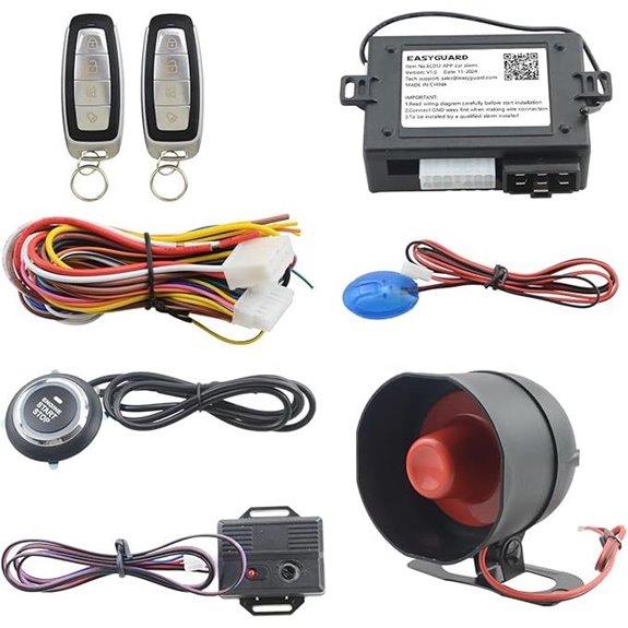 EasyGuard EC012 Smartphone Car Alarm System