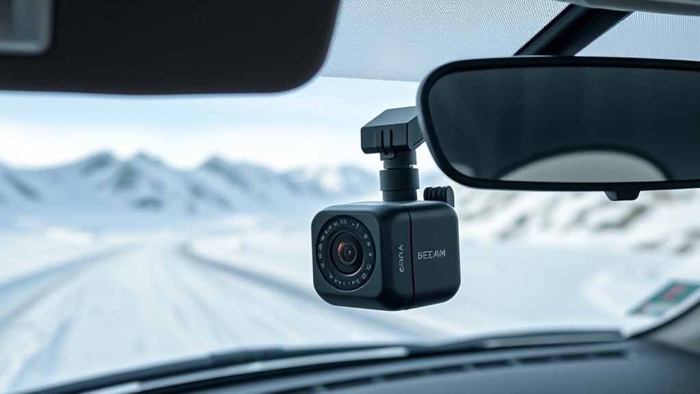 strategic compliant dash cam placement