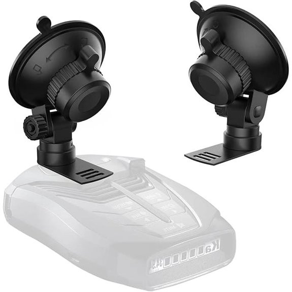 Radar Detector Mount with Suction Cup Holder