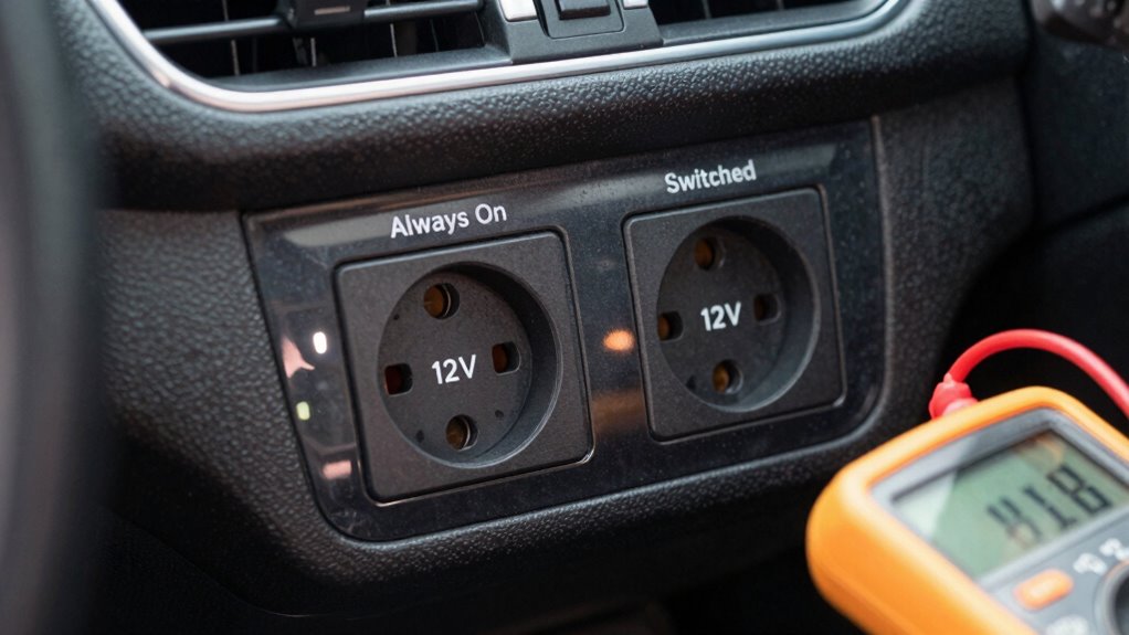 test 12v outlet voltage