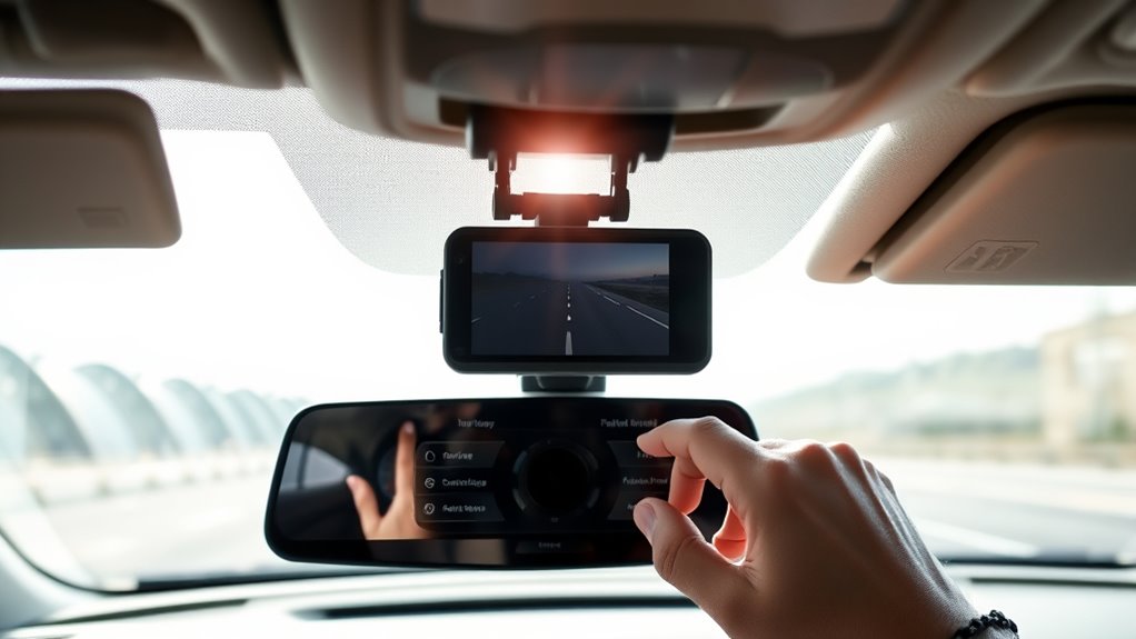 test and verify dashcam functionality