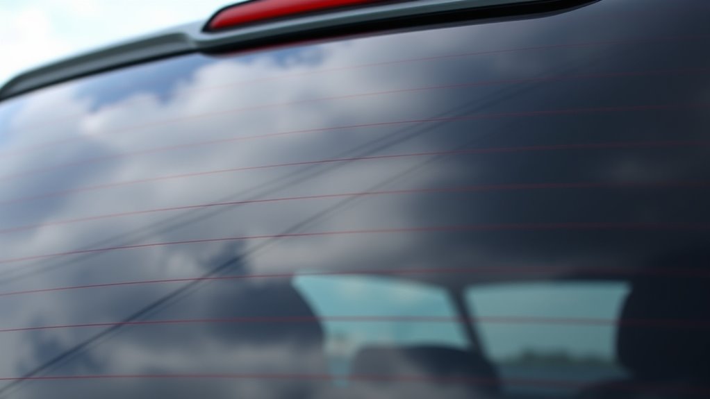 tint quality affects defroster visibility