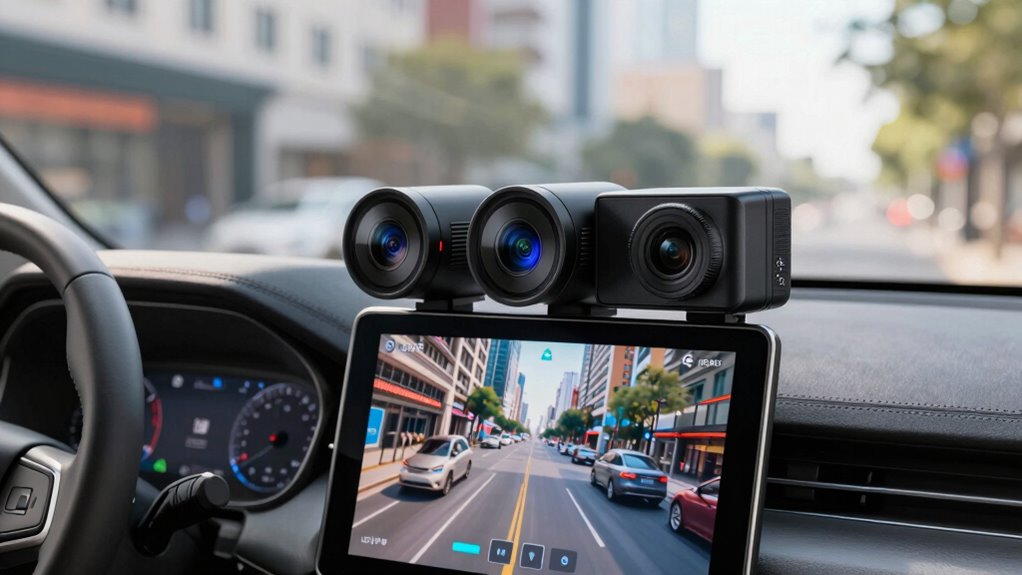 top 3 channel dash cams