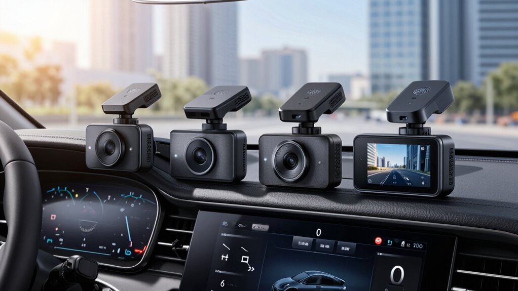 top 4 professional dash cams