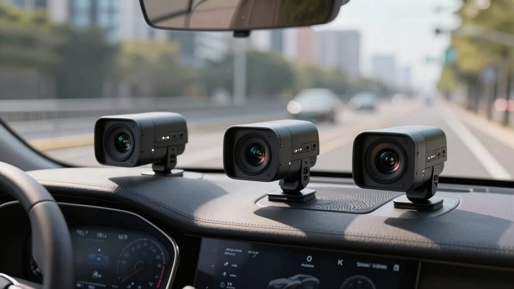 top 4k 3 channel dash cams