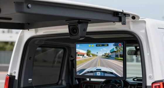 top box truck backup cameras