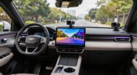 top car stereo cameras
