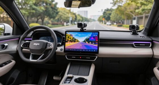 top car stereo cameras