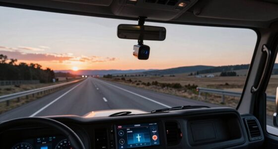 top long haul truck dash cams