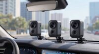 top lte triple dash cams