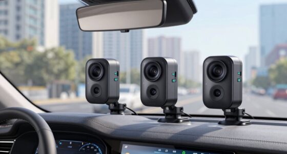 top lte triple dash cams