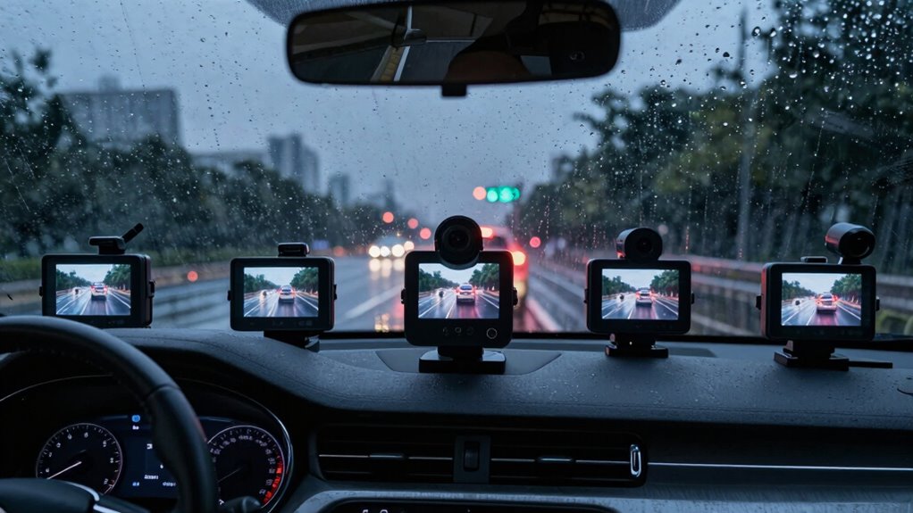 top rainproof plate cameras