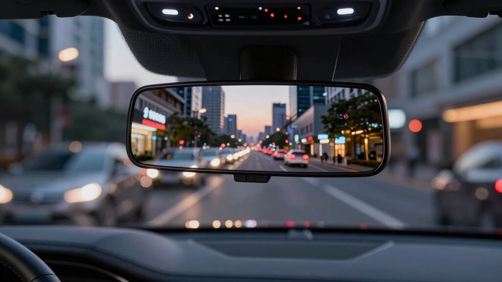 top rearview mirror dash cams