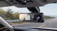 top rearview mirror dash cams