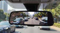 top rearview mirror dash cams